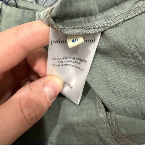 NWT Paloma Wool Skirt Anturi Mini Cargo Utility in Grey - Picture 12 of 12